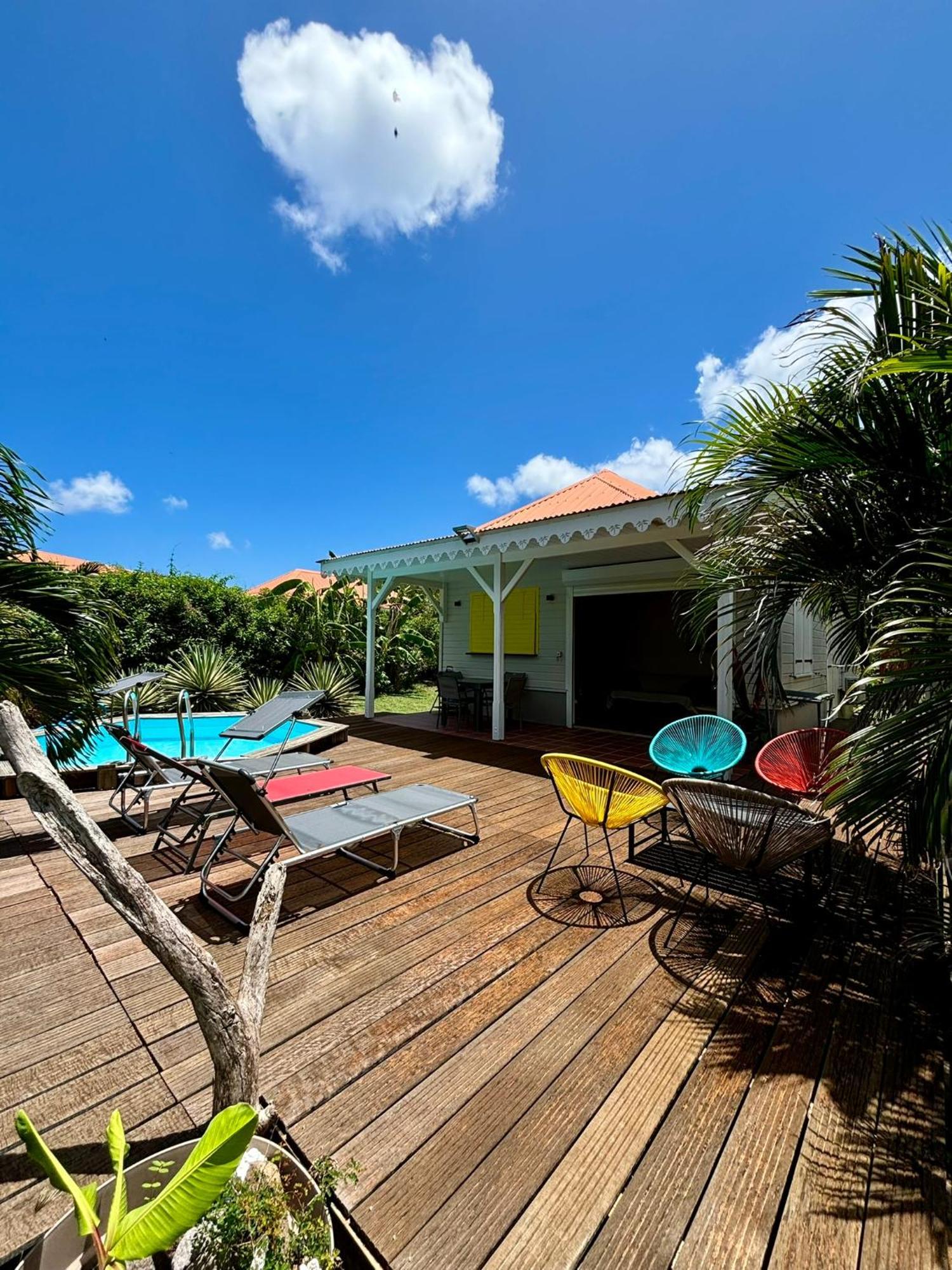 Villa Piscine - Maracudja เลส์ อองซ์-ดิอาร์เลส ภายนอก รูปภาพ